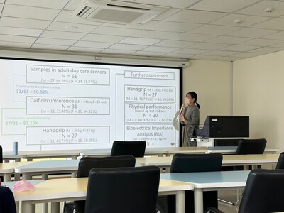 中心游曉微老師報告研究案進度圖片
