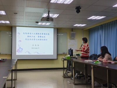 中心王玉女老師報告研究案進度圖片
