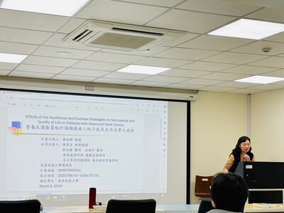 中心陳淑卿老師報告研究案進度圖片