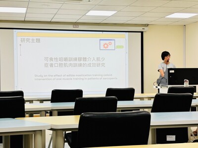 中心簡暉慈老師報告研究案進度圖片