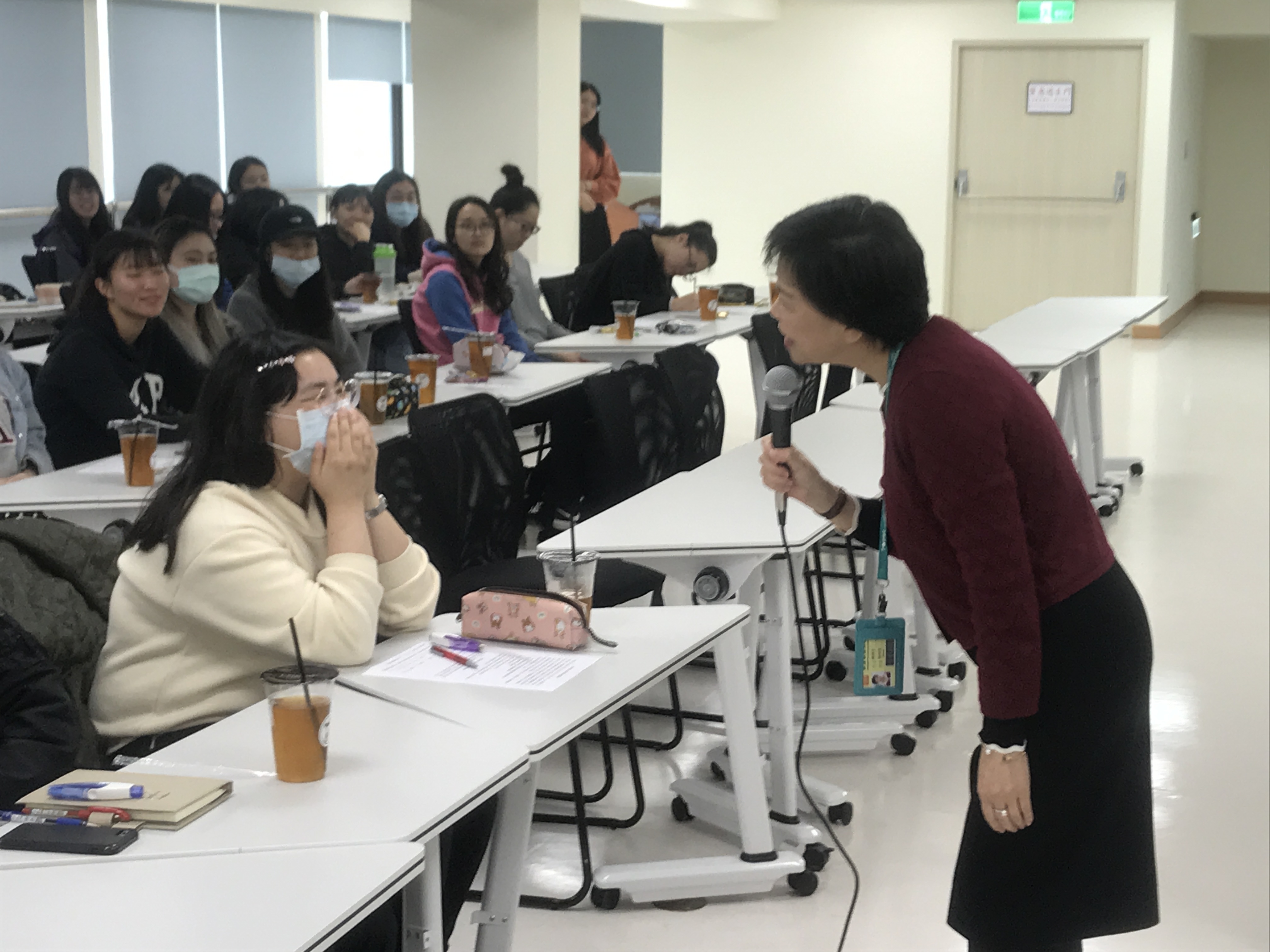 學生課堂回饋與互動熱烈